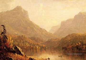 Étangs lacs et chutes d’eau œuvres - Scène du lac 1861 paysage Sanford Robinson Gifford Paysage